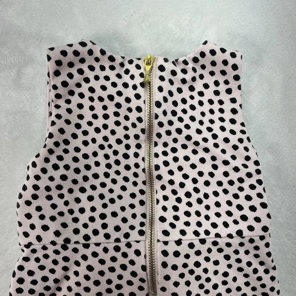 Kate Spade New York Skirt the Rules Dress Toddler Girls 4 Polka Dot Bow Zip Back